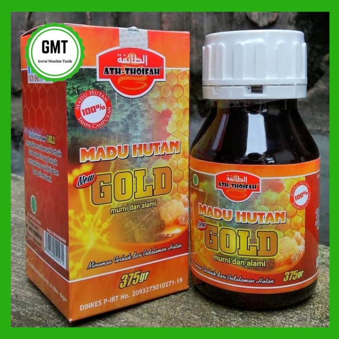 

BIG SALE 9.9 Madu Hutan Ath Thoifah New Gold 375 gram - Murni dan Alami