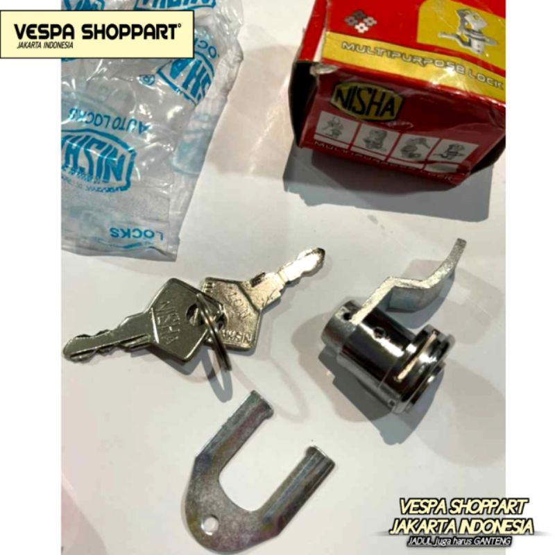 Kunci Laci Vespa  - Merk Nisha - Konci Laci Vespa  ✅