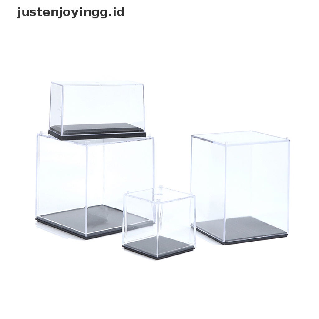 Kotak Display Pelindung Bahan Plastik Akrilik Bening Tahan Debu Untuk Action Figure