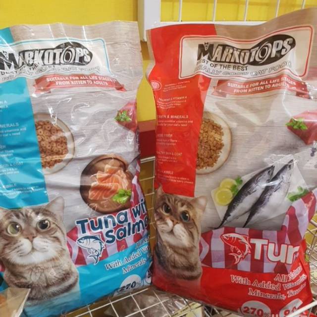 Makanan kucing Markotops