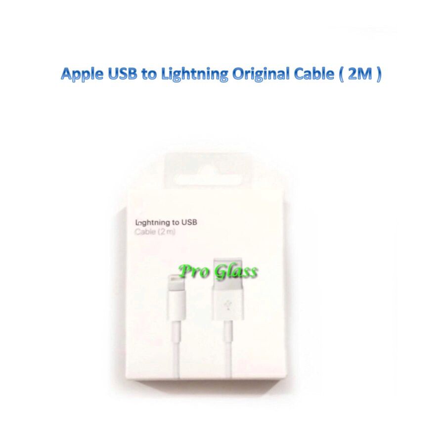 Lightning Cable Data Kabel Charger 2M 100%ORI For