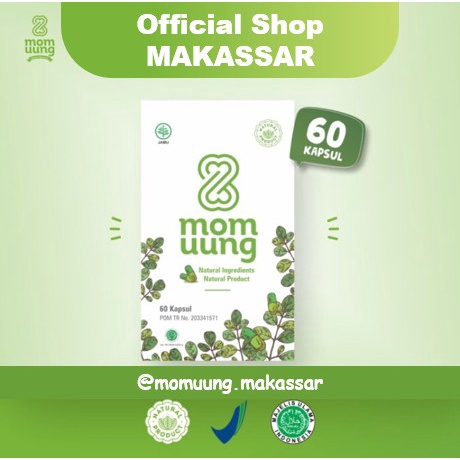 Makassar  MOM UUNG HERBAL Asi Booster Pelancar Asi 60 Kapsul Mom Uung Makassar Momuung