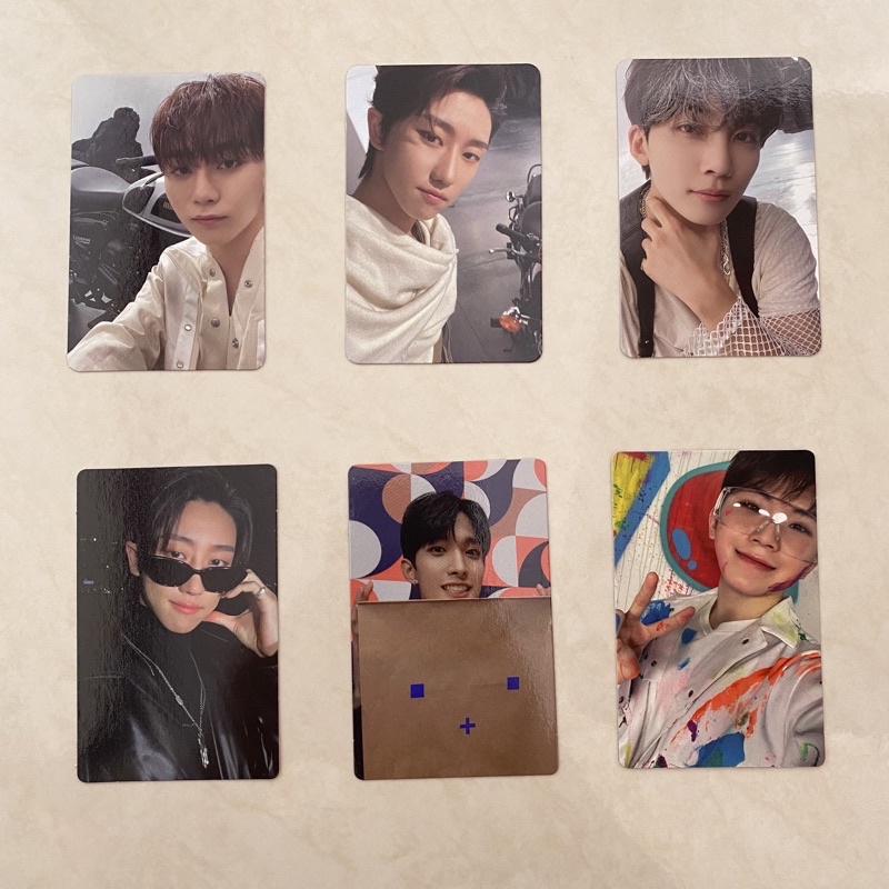 (READY) PHOTOCARD SEVENTEEN ALBUM & CARAT VERSION FACE THE SUN JEONGHAN THE8 SEUNGKWAN WOOZI DK