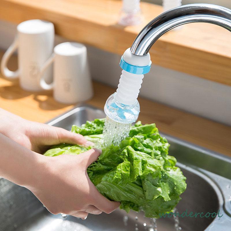 Faucet yang Dapat Ditarik  Hemat Air Keran Dapur  Shower  Filter Keran Air yang Dapat Disesuaikan-Won