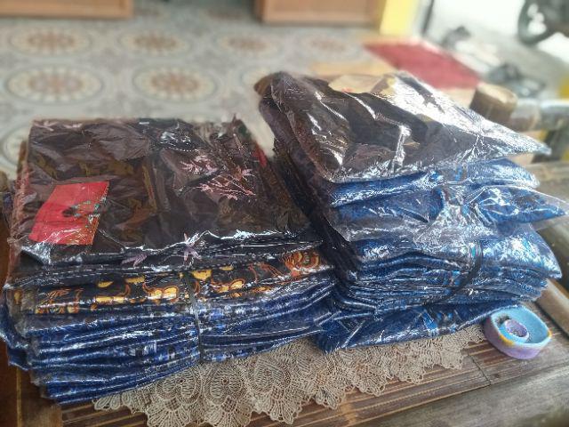 Bswart Batik Hrb026 Kenongo Hem Pendek Padi Pekalongan M L Xl Batik Pria Murah Modern