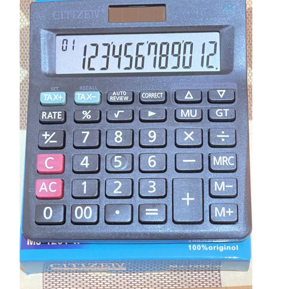 

W Kalkulator 120T 12 Digit - Kalkulator Check / Kakulator Dagang Besar / Calculator MURAH ★☈ Diskon └)