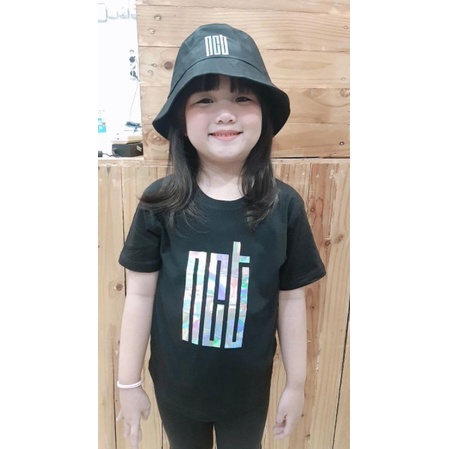 KAOS ANAK &amp; DEWASA NCT HOLOGRAM RAINBOW/TSHIRT NCT