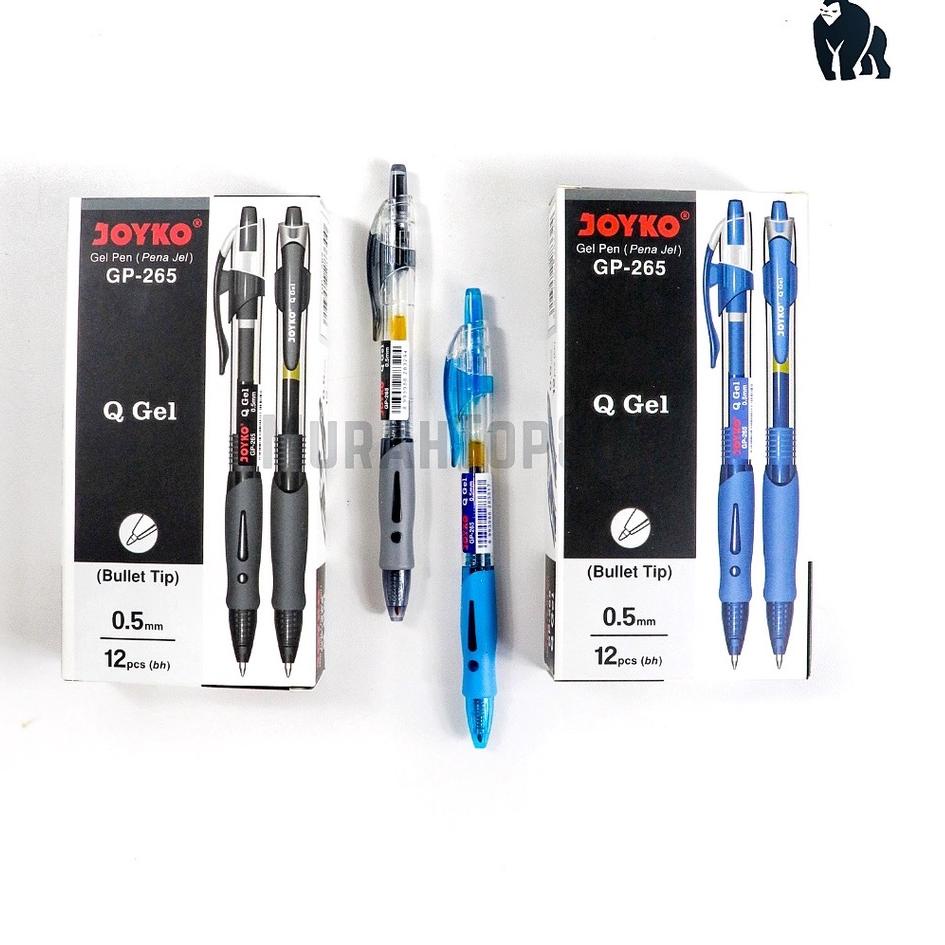 

✓ Pulpen Joyko GP-265 Q Gel Pen / Ballpoint Bolpen Pena Jel 0.5 mm PER LUSIN