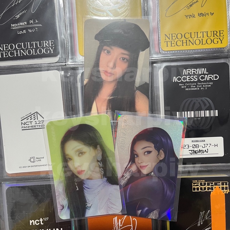 BOOKED pc photocard jisoo baret pob blackpink pair lenti bm karina