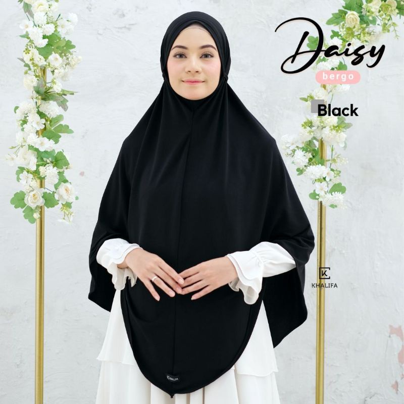 COD daisy Bergo original By khalifa | kerudung simple | jilbab instan | jilbab sorong