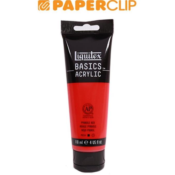 

1046321 LIQUITEX ACRYLIC BASIC 118ML PYRROLE RED