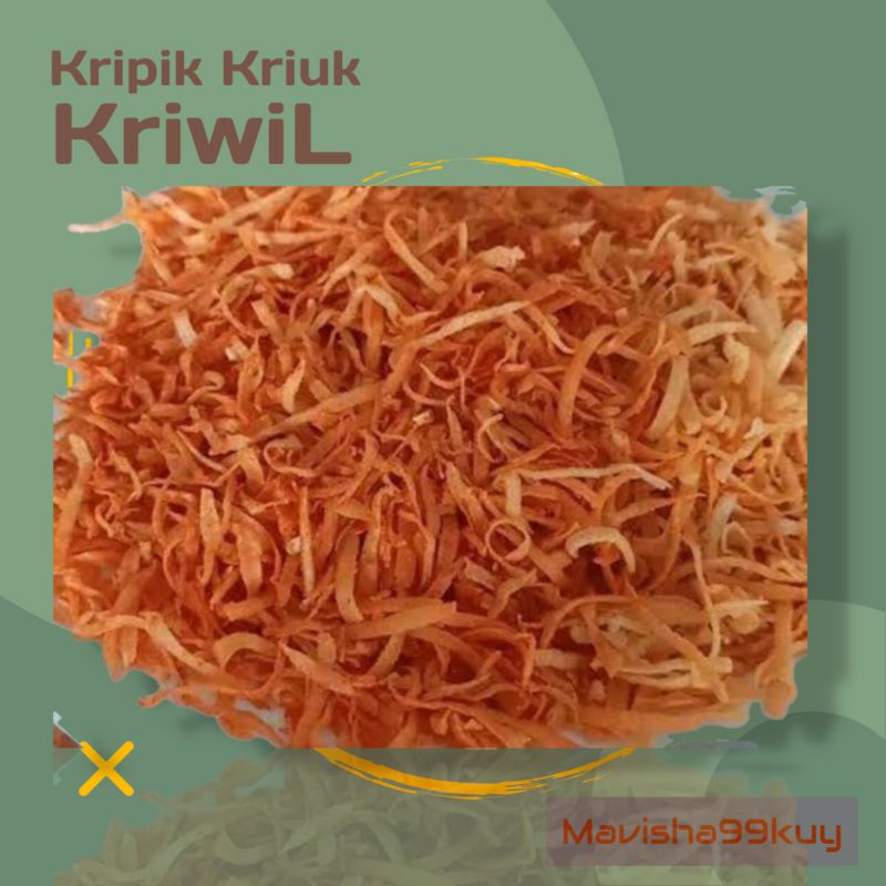 

Kripik Singkong Kriuk Kriwil 100gr