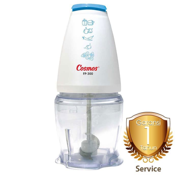 Food processor Cosmos FP-300 chopper pelumat penggiling daging 300ml