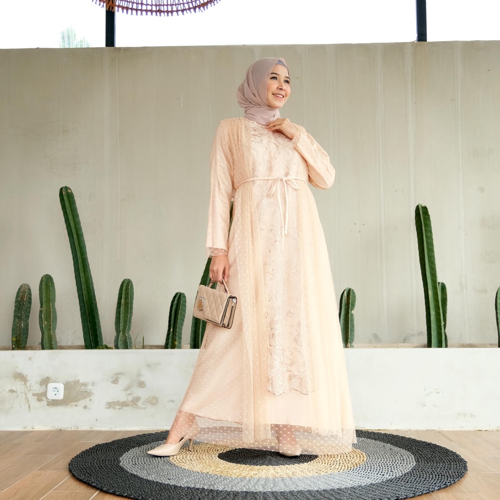 RAYADAY DRESS / DRESS SERAGAMAN / BRIDESMAID / LAMARAN / KONDANGAN