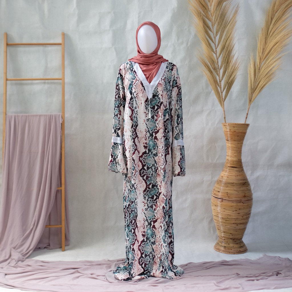 ASPUT - Hajar Mukena Abaya Motif by Nonaa