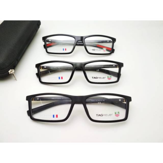 Frame Kacamata Cowo Kotak Minus Antiradiasi/Photocromic/Blueray