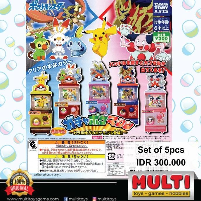 Best Seller T-Arts Gacha Pokemon Mini Pocket Machine 88153(3) Good Quality