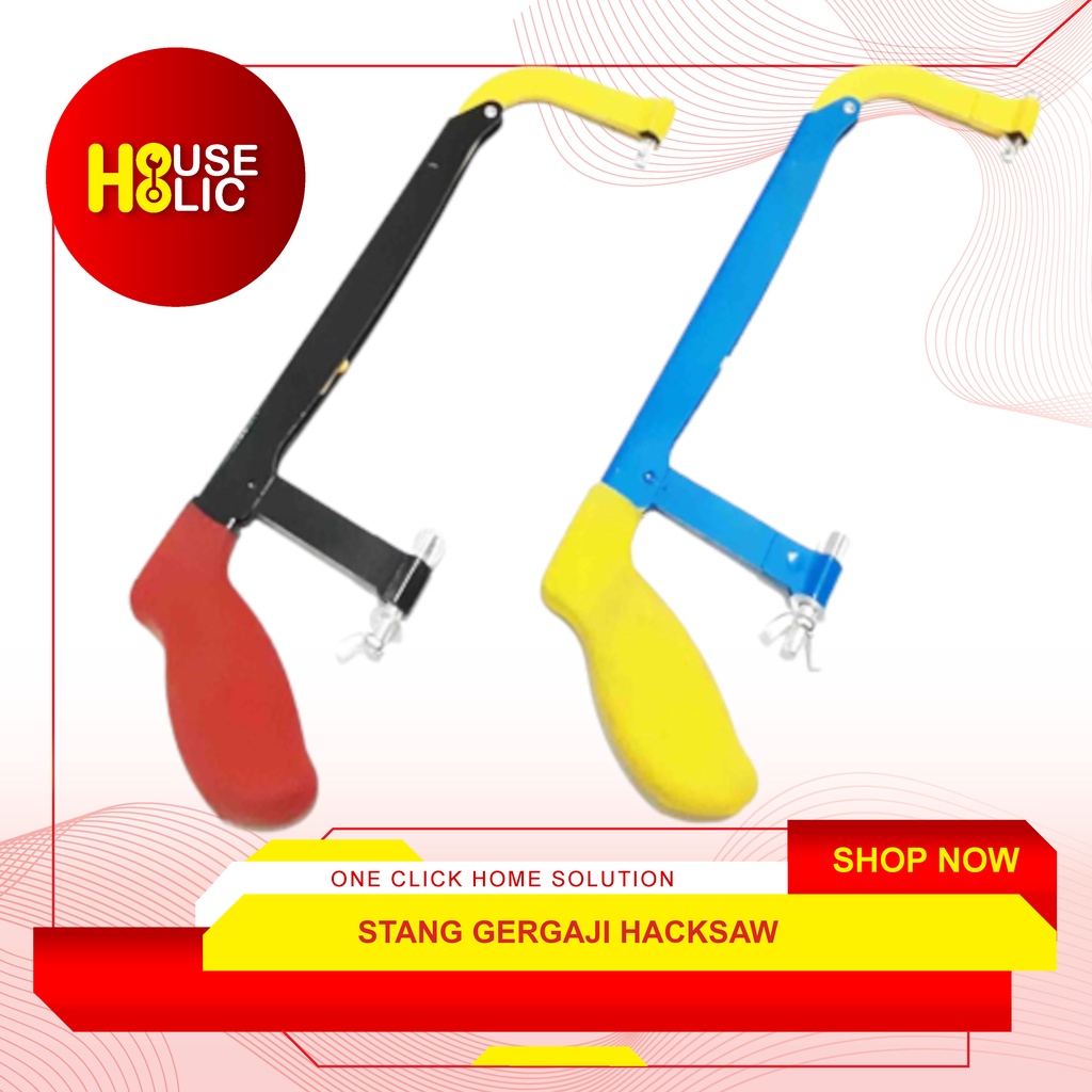 Stang Gagang Gergaji Besi / Stan Pegangan Gergaji Hacksaw Frame