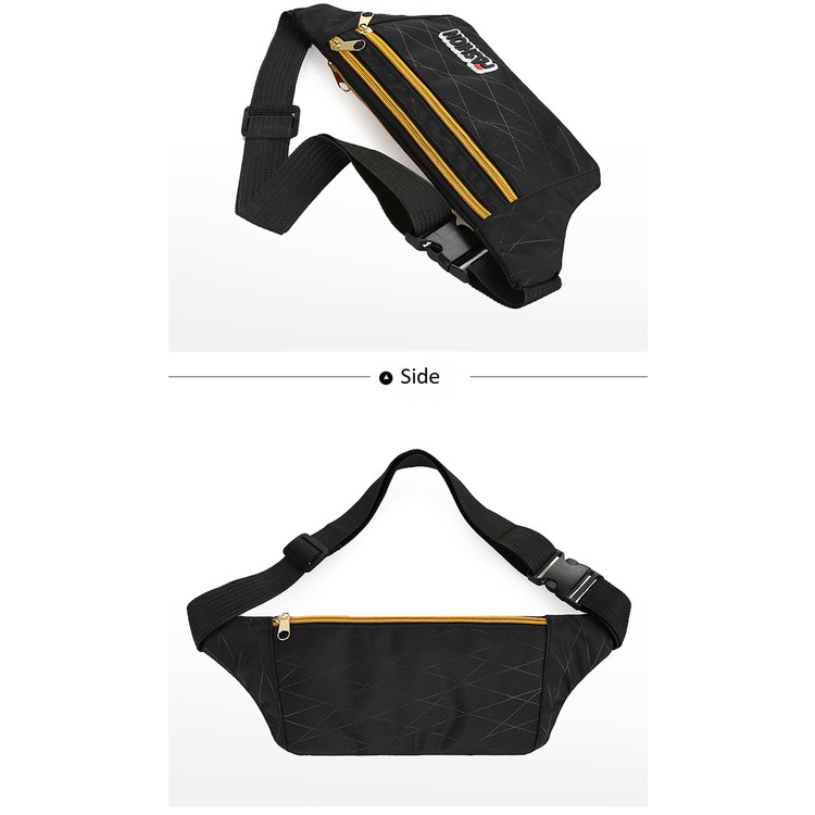 AND / COD / Waist Bag Pria Tas Selempang Bahu Cowok Terkini Tas Pinggang Pria T285