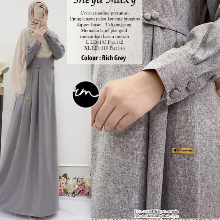 {MBU.25Au22ᶠ} Sheya Maxy Gamis by Ratu Mulabees