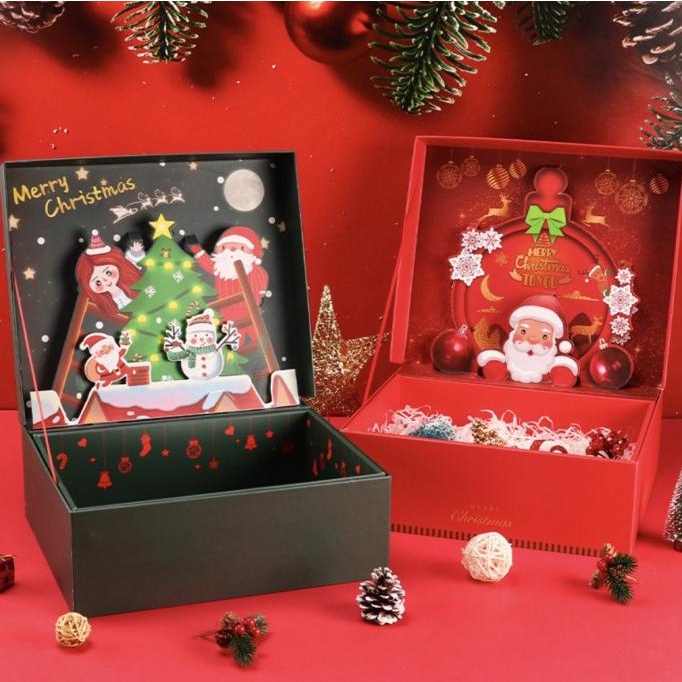 

KOTAK HAMPERS NATAL / GIFT BOX / KOTAK HADIAH / KOTAK PARCEL / KADO SD456SD5