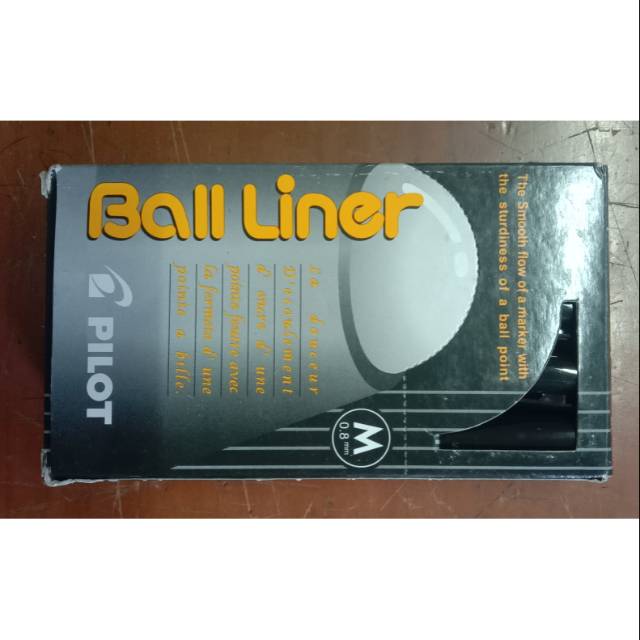 

PULPEN BALL LINER PILOT ORI