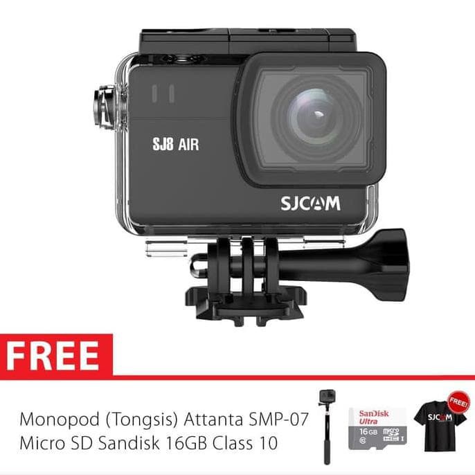 SJCAM SJ8 AIR Touchscreen Action Kamera Basic 16GB