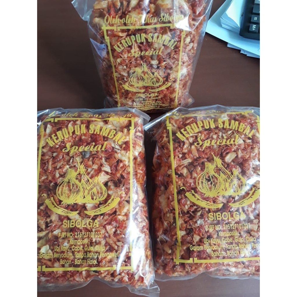 

Keripik Sambal Sibolga 250 gr