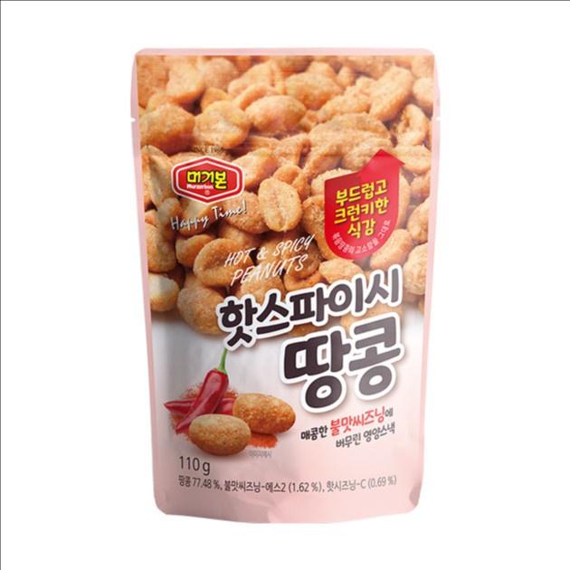 

MURGERBON HOT & SPICY PEANUT NETTO 110GR | PRODUCT OF KOREA