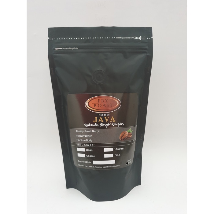 

(BISA COD) KOPI JAVA ROBUSTA 500 GRAM (BIJI/BUBUK) - BIJI