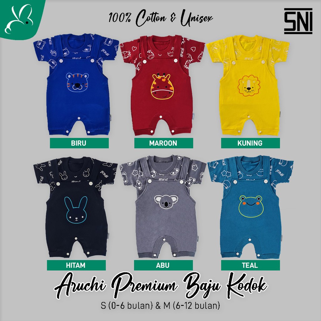 ARUCHI SETELAN BAJU KODOK ZOO