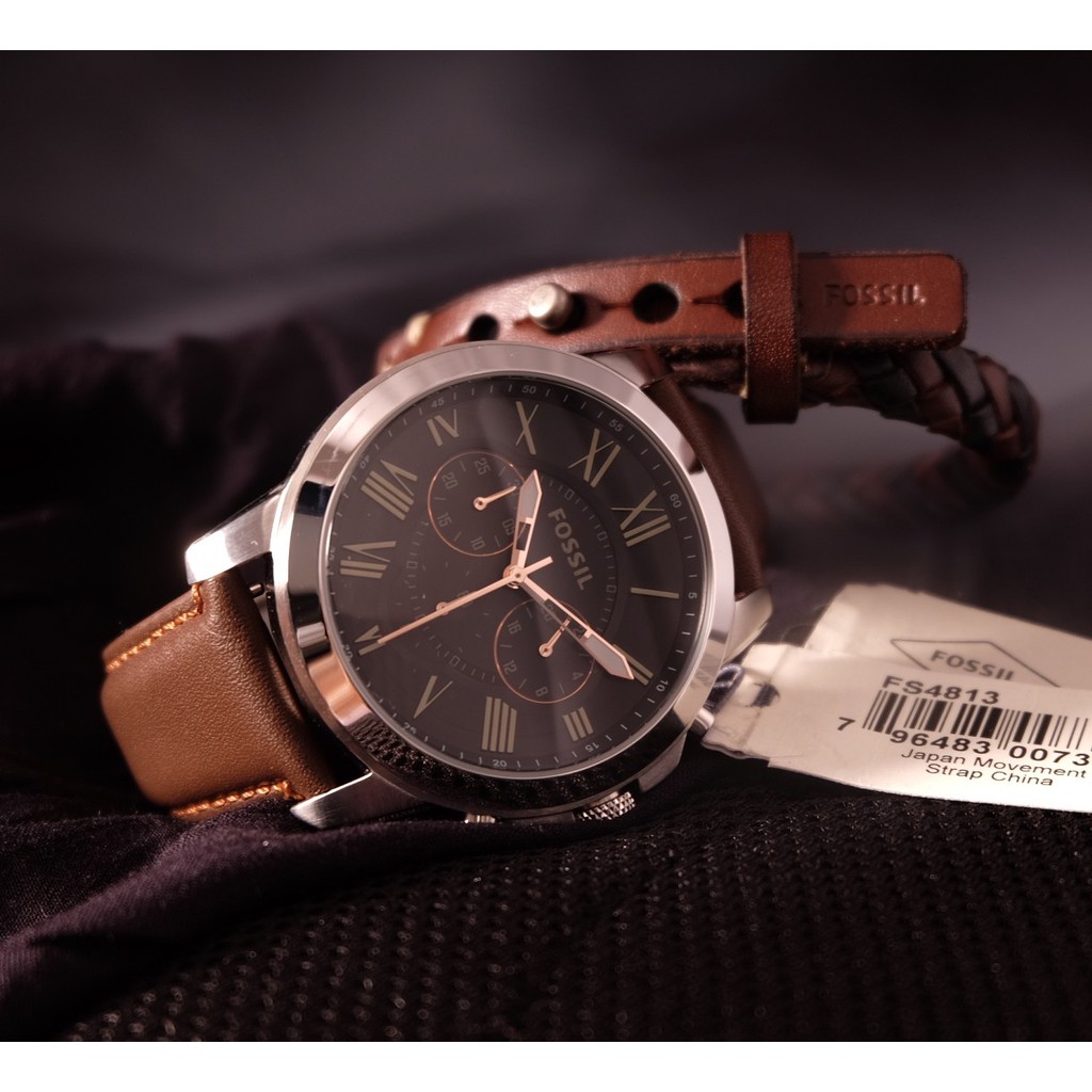 Original FS FS 4813 FS4813 Set Gelang. Jam Tangan Pria.