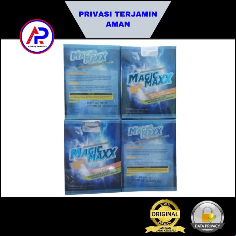 Tissue Super Magic Tampilan Baru Lovers For Men Asli Original 1 Box Isi 6 Sachet