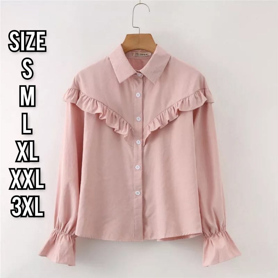 Trical Blouse - Ukuran S M L XL XXL 3XL - Blouse Jumbo - Baju Jumbo - Atasan Waniita Jumbo