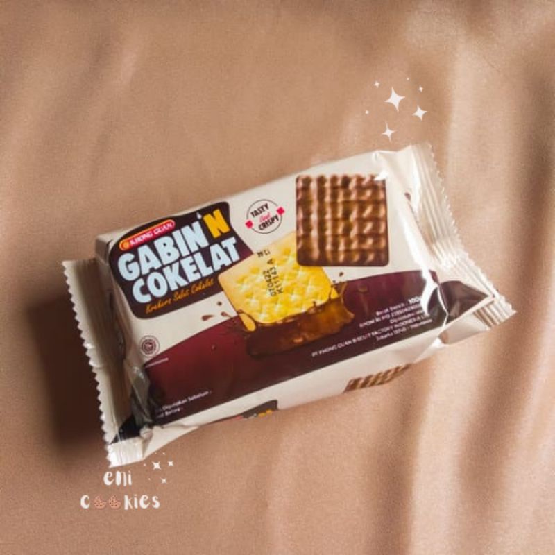 BISKUIT KHONG GUAN - GABIN COKELAT - KREKERS COKELAT