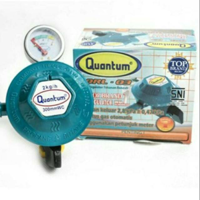 Quantum Kepala Gas Regulator Meter QRL03