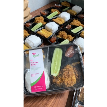 Nasi Box / Nasi Kotak Paket Premium