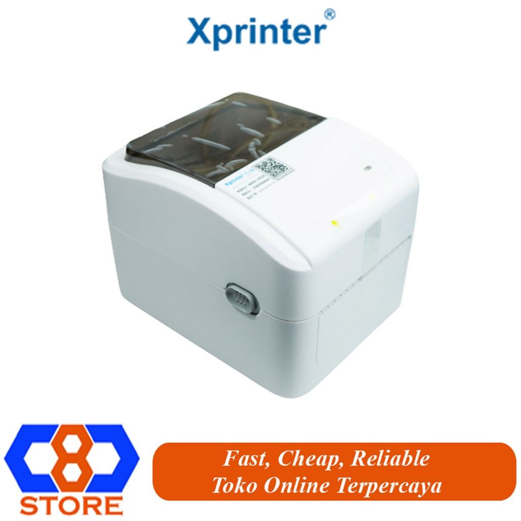 PRINTER RESI LABEL BARCODE XP-420B XP 420 THERMAL A6 BLUETOOTH USB