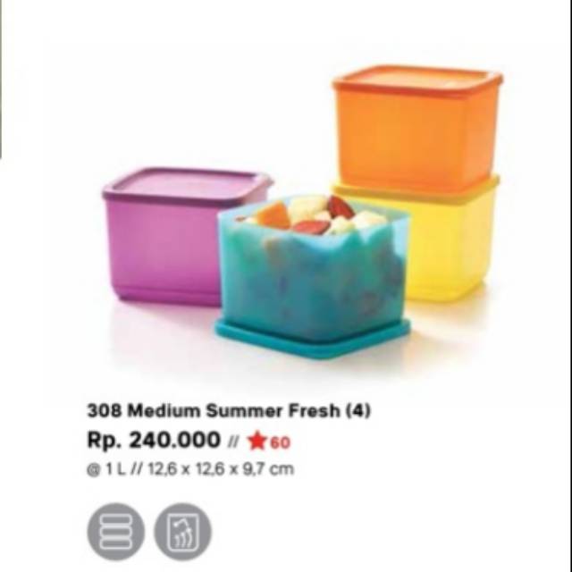 Tupperware medium summer fresh (4)