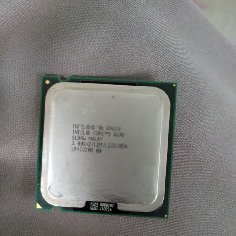 core2 quad Q9650 3.00 ghz/12/1333 4 core 4 tread