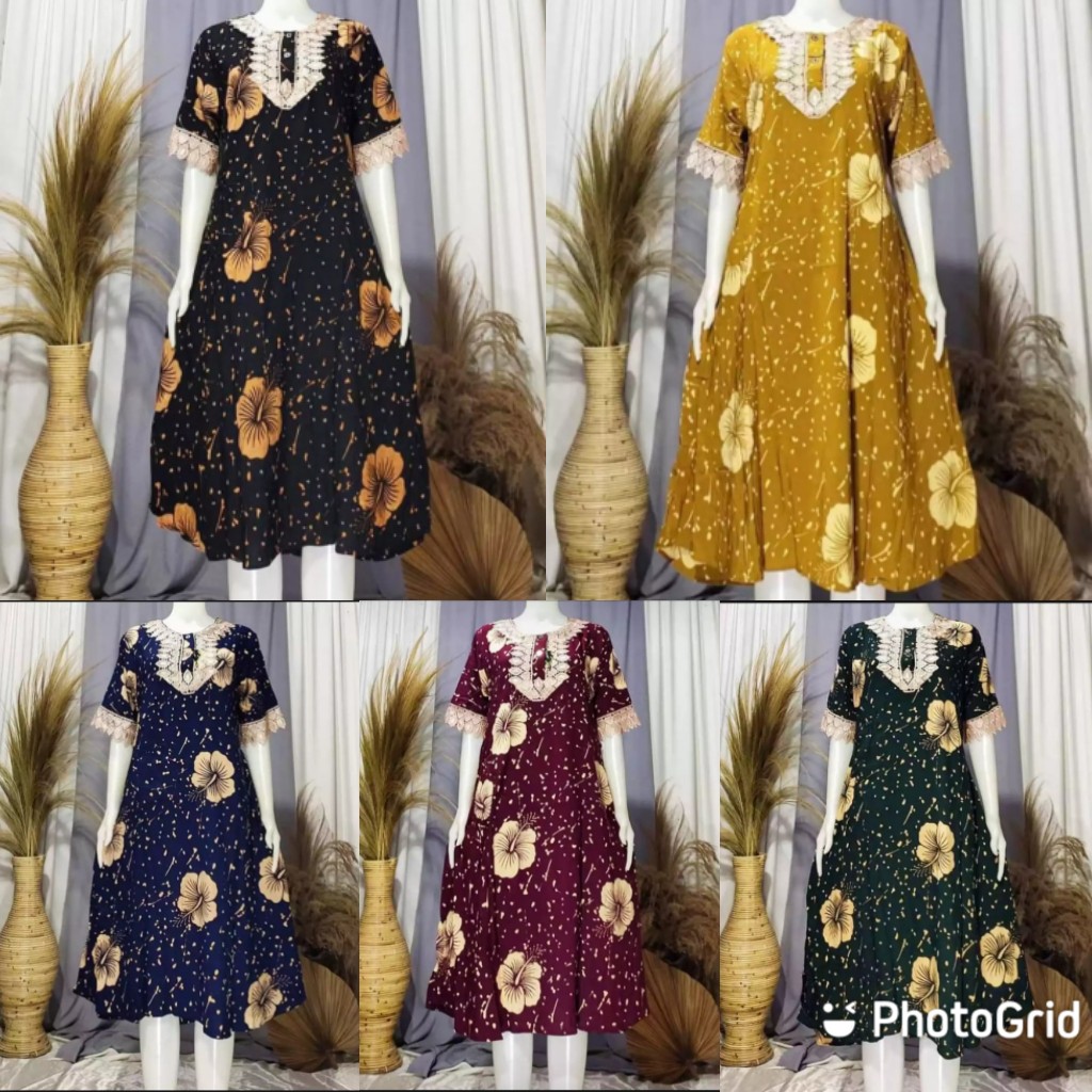 DASTER ARAB ZEEMA | RAYON SUPER GRADE A | RESLETING DEPAN BUSUI | RENDA MILO dengan potongan 36%! Ha