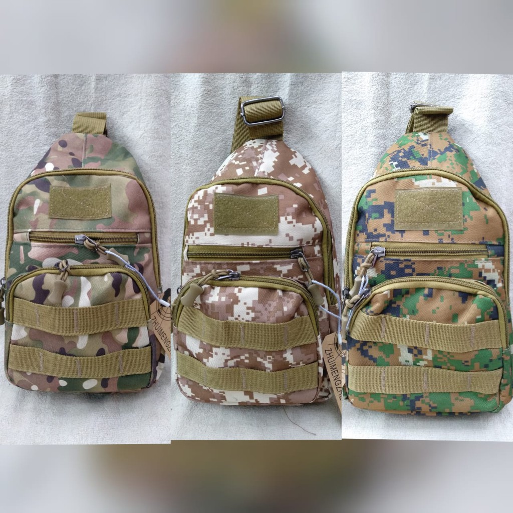 Tas selempang pria tactical / tentara TAS berkaualitas