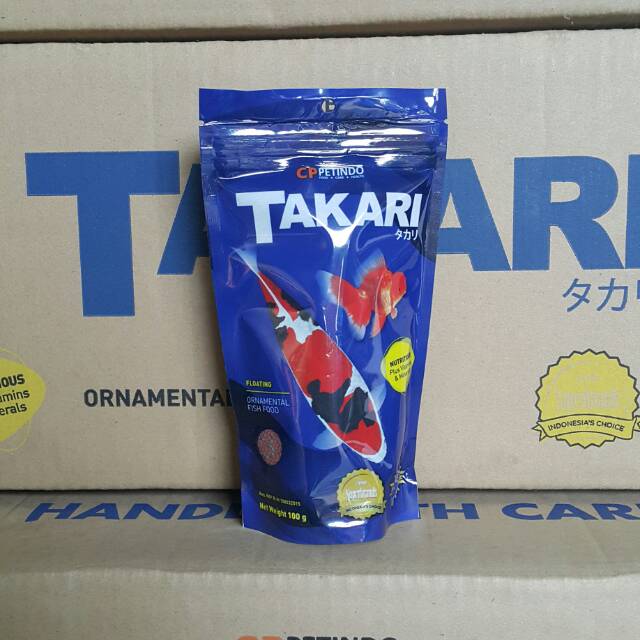 PAKAN IKAN / FISH FOOD HIAS MIX COLOUR FLOATING TAKARI 1 MM / 100 GR