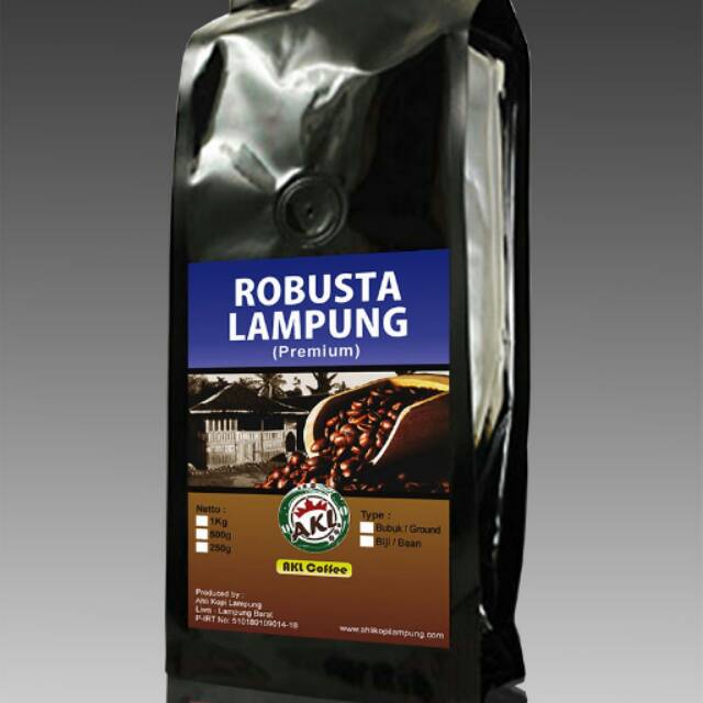 

Biji Kopi Sangrai / Roasted Bean Robusta Grade 1 premium