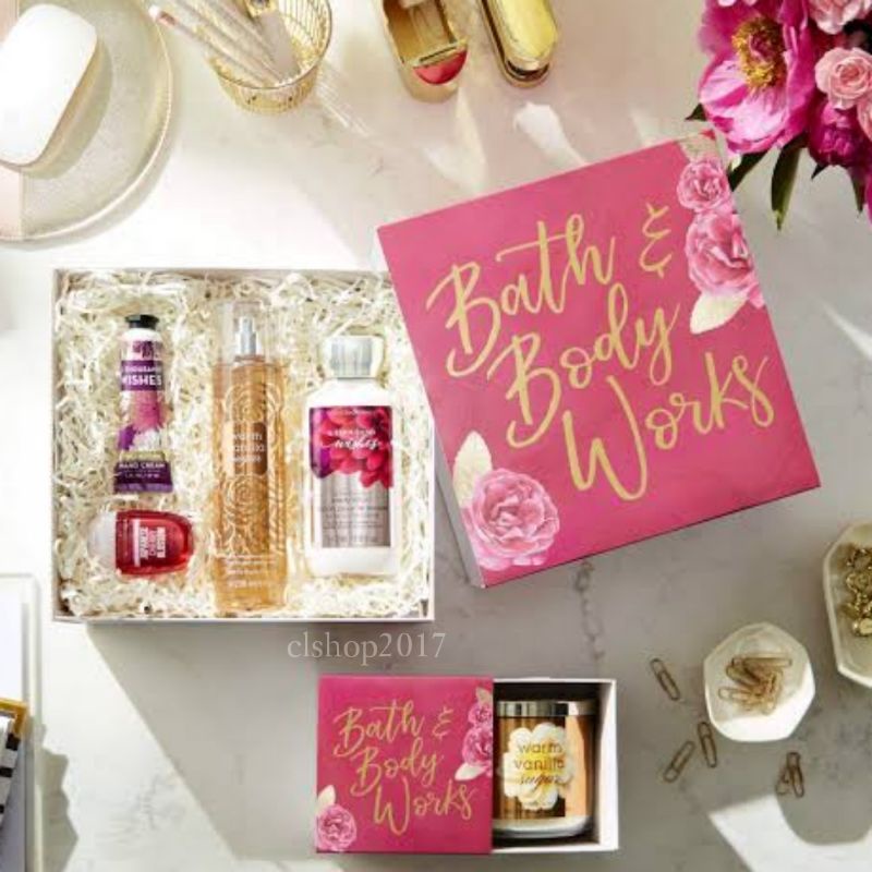 ON SALE!❤BATH&amp;BODYWORKS BBW HARD COVER GIFT BOX BBW BESAR KOTAK KADO HADIAH ULANG TAHUN BINGKISAN HAMPERS GIFT BOX