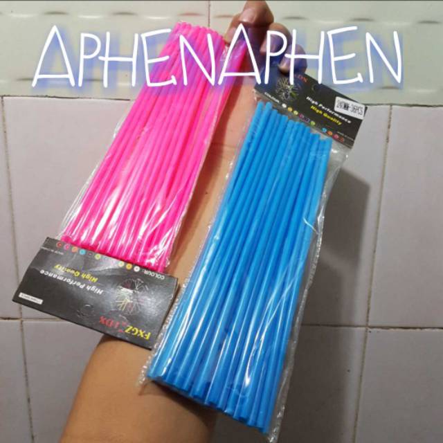 Pipet jari-jari panjang 19cm (1pack isi 36 pipet)