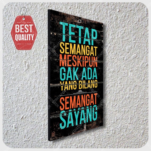 Dekorasi dinding Poster motivasi Hiasan dinding kamar Poster dinding Quotes 143013STR