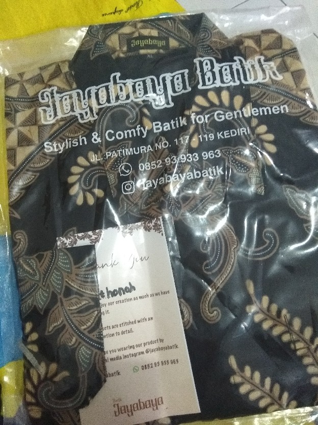 Kemeja Batik Pria Slimfit Jayabayabatik Arga Ii