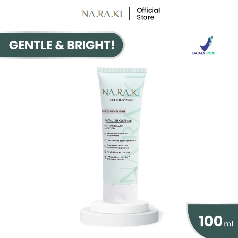 Naraki Gentle And Bright Face Gel Cleanser