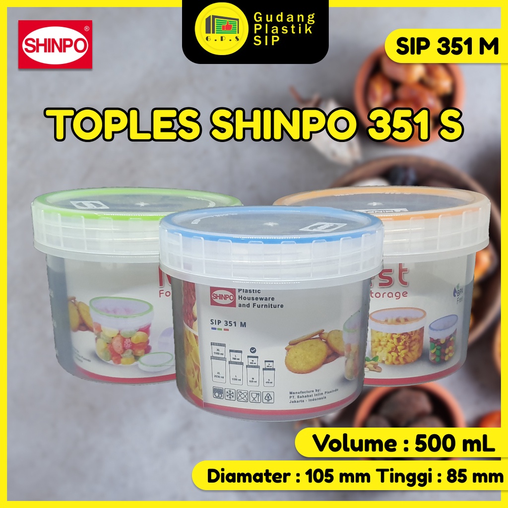 Toples serbaguna shinpo 500 ml SIP